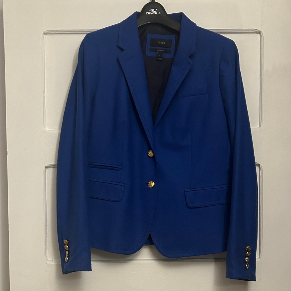 JCREW Schoolboy Blue Blazer with Gold Buttons